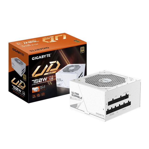 Gigabyte GP-UD750GM PG5 ICE 750W 80 Plus Gold Modular PSU